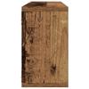 Wall Shelves 2 pcs Reclaimed Wood Look 80 x 15 x 26 cm Engineered Wood