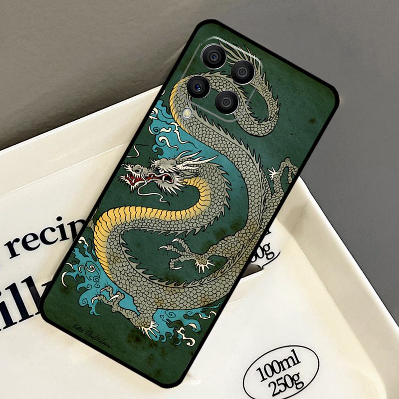 Chinese Dragon Case For Samsung Galaxy M14 M34 M54 M56 M16 M36 M13 M15 M35 M55 M11 M31 M53 M51 M12 M32 M52