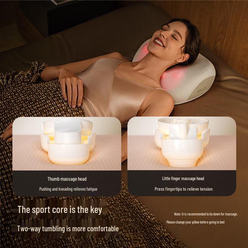 SKG 8501 Neck & Back Massage Pillow CN plug (adapter included)