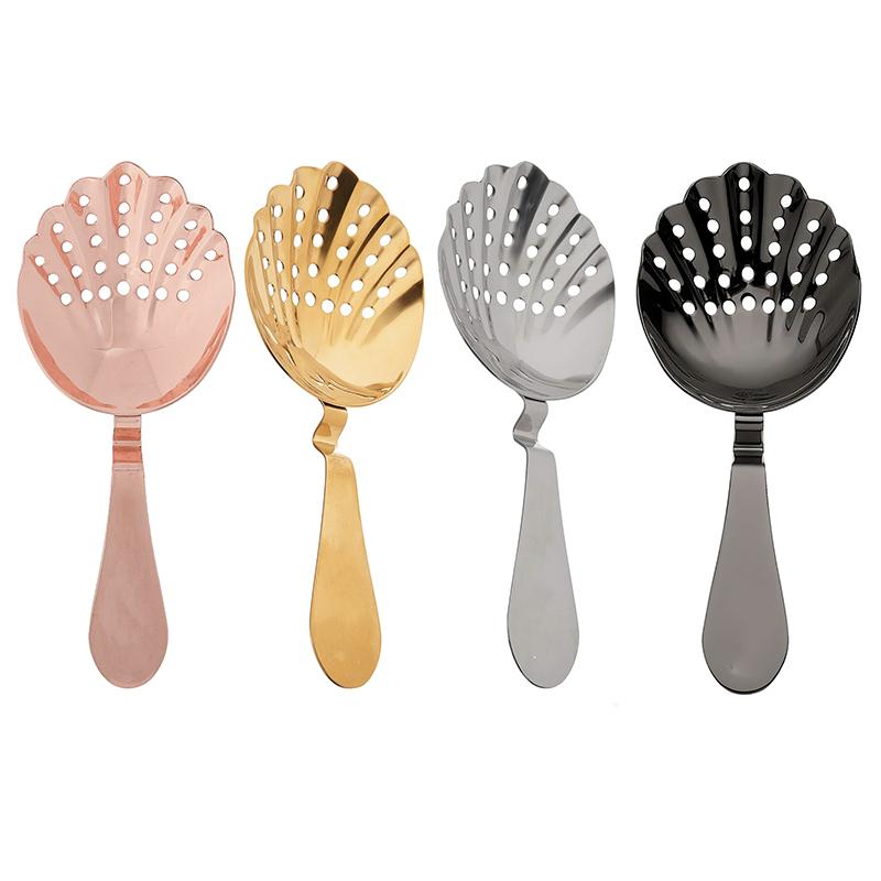 Bar Strainer Shell Shape Strainer Cocktail Mixing Bar Tools