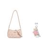 Disney Minnie Woven Rope Commuter Underarm Bag PU Crossbody Shoulder Bag Regular Women bags Multi-color BMK-73271