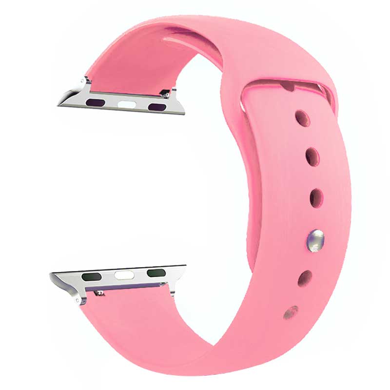 Silicone Band For Watch Strap 44mm 45mm 40mm 41mm 42-38mm 45 Mm Sport Bracelet Iwatch Series 8 7 6 5 4 3 SE 9 Ultra 2 49mm