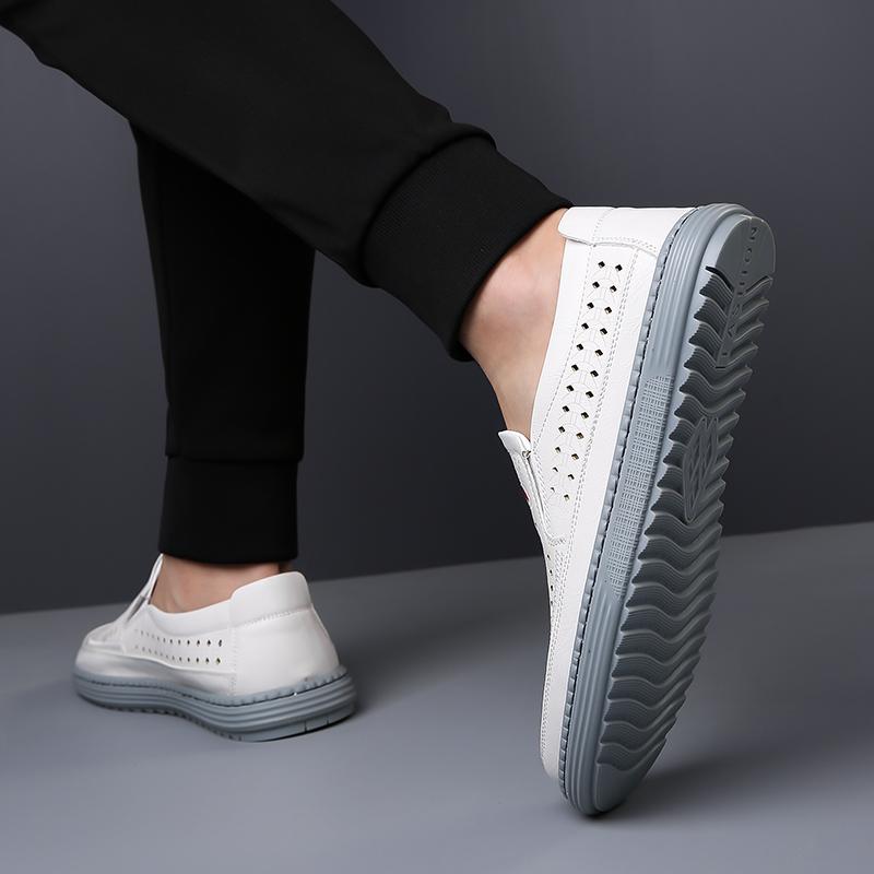 Summer Men's Golf Shoes Outdoor Fashion Anti Slip Breathable Golf Men's Lightweight Leisure Comfortable Walking Shoes Size 38-44