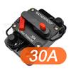 30A to 300A circuit breaker fuse reset, car stereo inline fuse holder, waterproof marine circuit breaker reset fuse 12V-48V DC