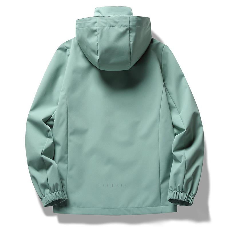 Huagang Camel Unisex 2024 Windbreaker: Trendige, winddichte und wasserdichte Bergsteigerjacke