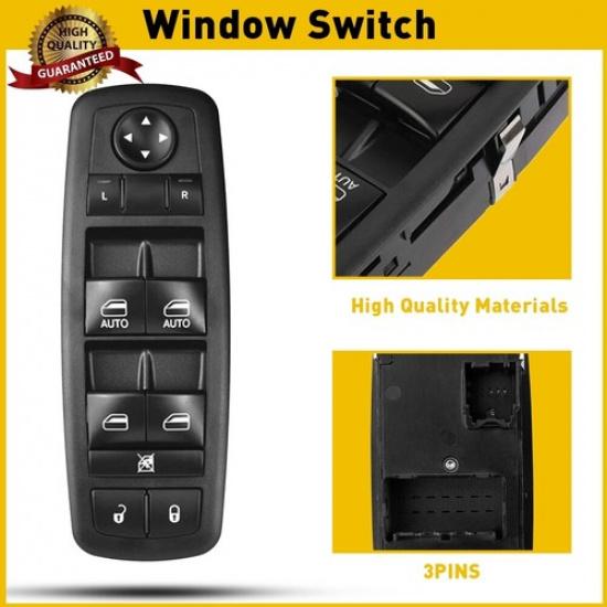 Driver & Passenger Side Power Window Switch For Dodge Grand Caravan 2018 3.6L