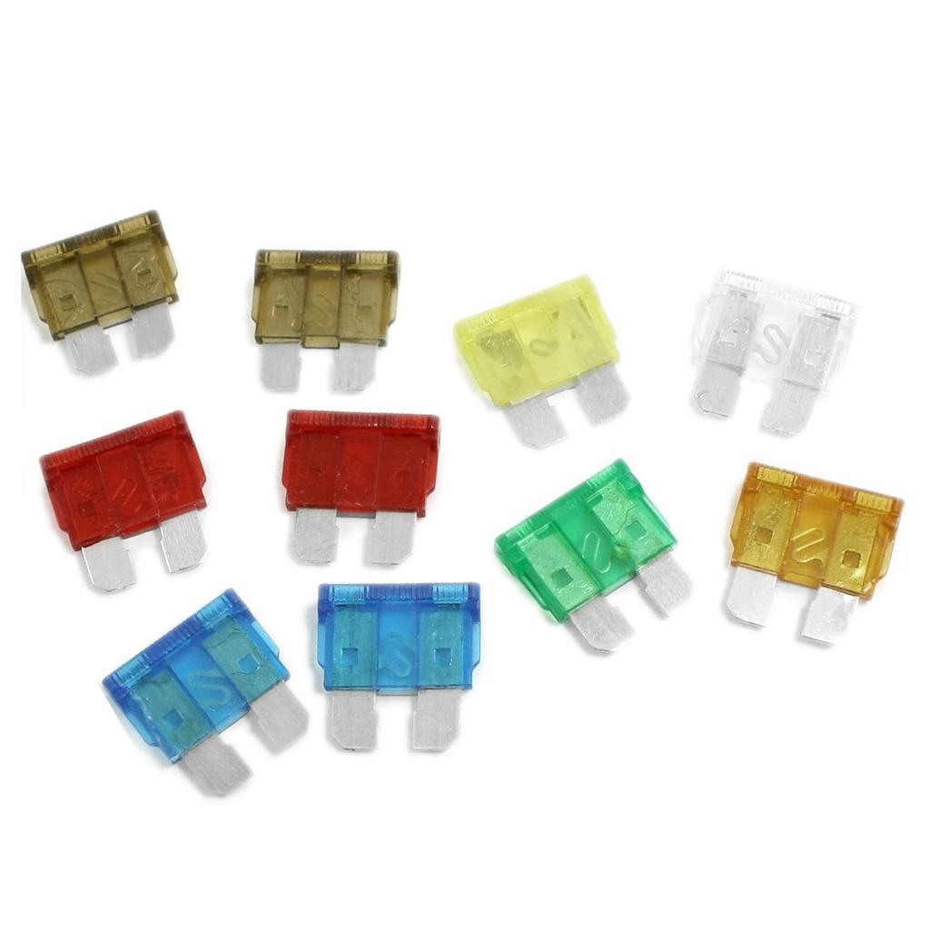 Garilly Garilly(R) 10pcs Multicolor Car ATC Fuse 5A 7.5A 10A 15A 20A 25A 30A