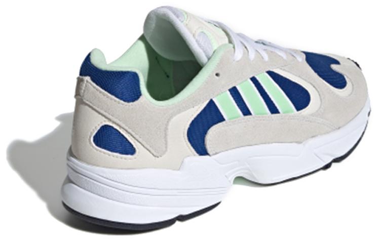 Men's Sneakers adidas Yung 1 Glow Green Royal Footwear White/Glow Green/Royal