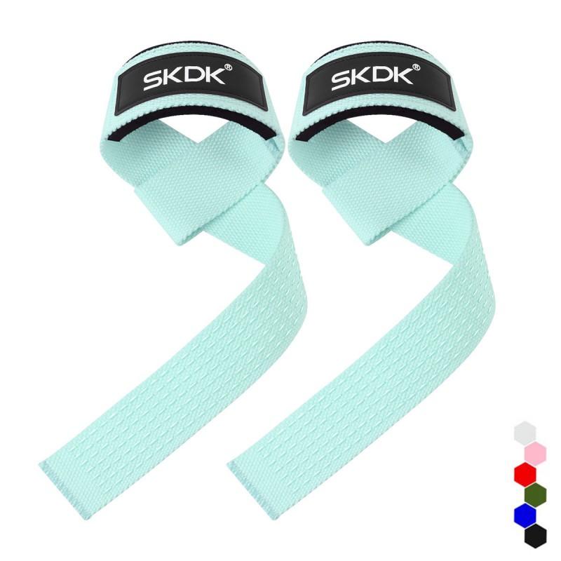 Fitness Wrist Support Strap With Non-Slip Silicone Grip Deadlift Pull-Up Weightlifting Training