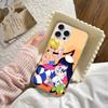 Panty Stocking G-Garterbelt For iPhone 14 Pro Max 13 17 11 16 12 15 Plus Color Water Ripple Phone Cover