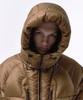 Musinsa Standard [City Leisure] Bright Hooded Down Short Padded Jacket [Desert Brown]