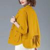 Women's Simple Long-sleeved Spring Summer Autumn and Summer Thin Large Size Loose Cardigan Thin Jacket Women