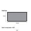 Indoor Mesh Dog Fence for Small & Medium Dogs - Punch-Free, Telescopic, Door Protection
