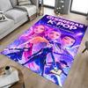 Kpop Warriors Book Carpet For Playroom Bedroom Living Room Sofa Home Decorkids Game Area Rug Nonslip Floor Mat
