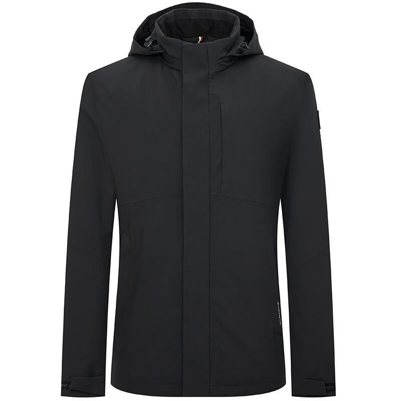 Baoxiniao Men's Loose Hooded Windbreaker Jacket ESV233901U