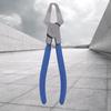 8in Glass Cutting Pliers High Carbon Steel PVC Handle Strong Clamping Force Hand Tool