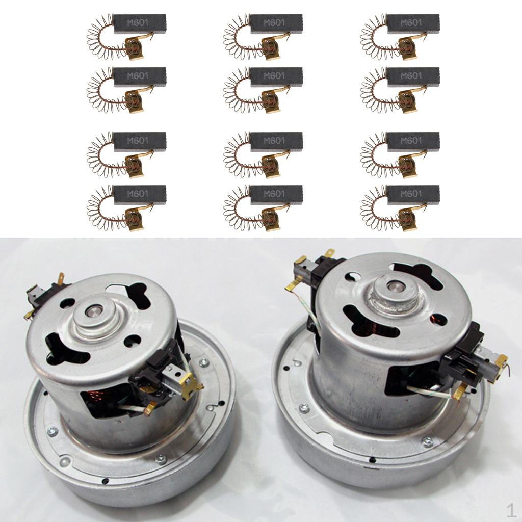 

12x Запасные двигатели Угольные щетки для фена Фен для шерсти домашних животных Запчасти 1