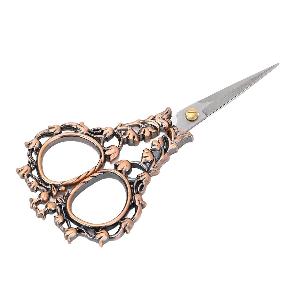 Sewing Embroidery Scissors Vintage European Design Shear for Fabric Weaving Stitching Paper Cutting