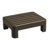 Obara Sangyo Plastic Step Stool, 13cm Tall, Small, Brown, ST-625