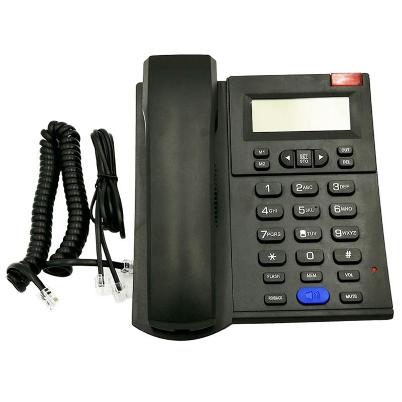 Corded Landline Telephone Landline Desktop Landline Phone Noise Reduction Calling Suitable for Home Hotel Office