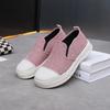 High on Platform Canvas Shoes for Women Original Offer Comfortable and Elegant Cotton Cheap Trends 2025 Deals New Woman Footwear