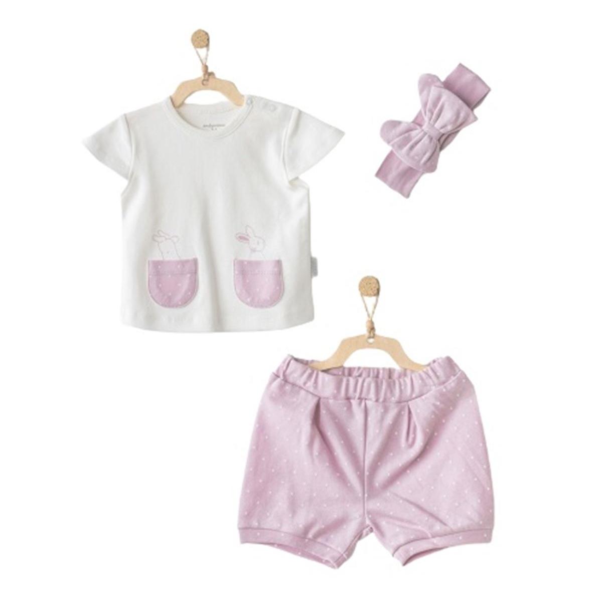 

Andywawa AC23600 Funny Bunny Baby 3 Set Lilac