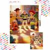 Diamond Painting 5D DIY Full Circle Diamond Painting Kit Toy Story Characters Home Bedroom Wall Decor Crafts