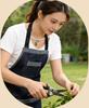 New Style Cross-Border Denim Apron: Barista, Barber & Kitchen Wear with Custom Logo