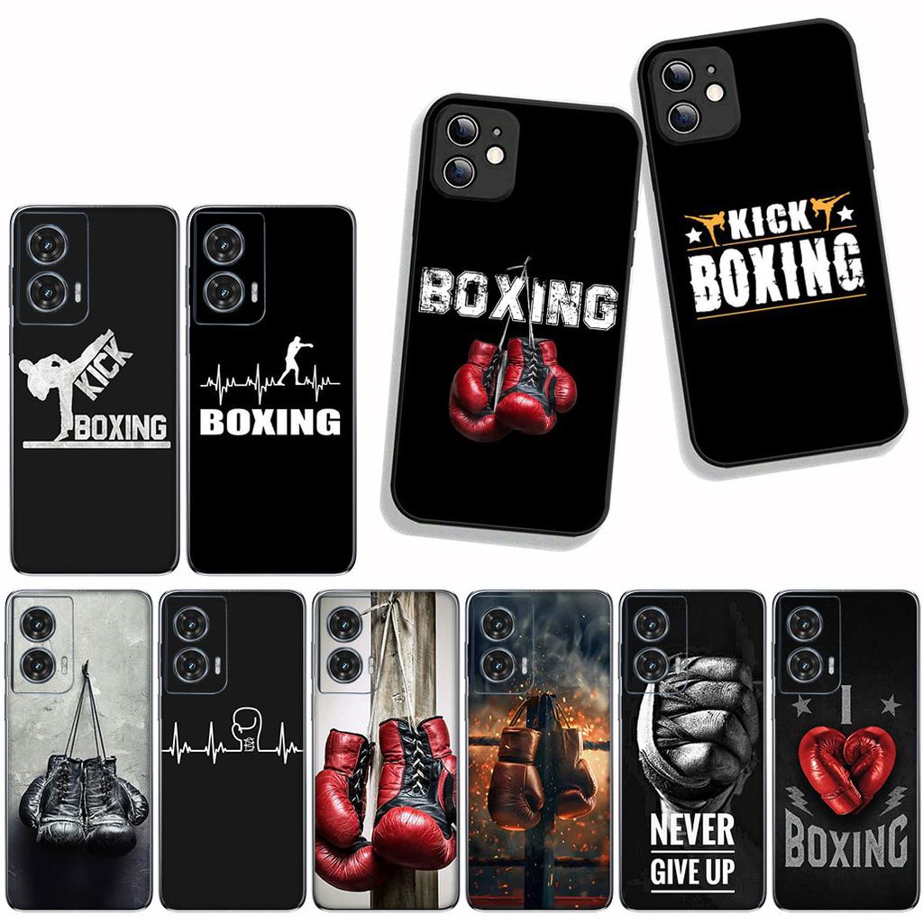 Coque Cover for Apple iPhone 16 11 13 14 15 Pro Max 7 6 8 Plus SE2 SE3 + 16E SE 2022 Case Strong Kick Boxing Gloves Kickboxing