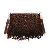 Fashion Leather Shoulder Bag With Seamed Details For Autumn Winter Outfits