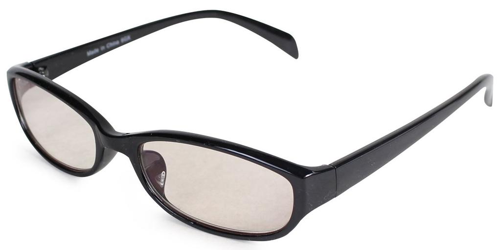 Enix Reading Glasses Blue Light Cut Frequency Square Black +1.0 ECARI11-10