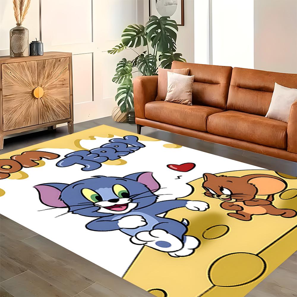 Tom And Jerry Adventure for Living Room rug, Bedroom, Study Room, Hallway Decoration, Perfect for Home Decoration or Holiday Gifts