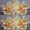 Wedding Aisle Blue Artificial Flower Row Decoration