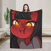 Anime Meru Blanket  Camping Flannel Throw Blanket For Outdoor Super Warm Customized Quality Bedspread Birthday Gift