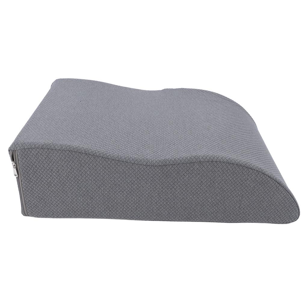 Leg Elevate Pillow Two Legs Memory Foam Wedge for Elderly Pregnant Women Bed Sleeping S Shaped