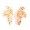 IngeSight.Z Vintage Metal Geometric Leaf Stud Earrings for Women Punk Exaggerated Gold Color Earrings Party Jewelry Gifts