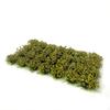 28 Pieces Artificial Bush Clumps Dense Grass Tufts Bushy for Tabletop War Scenes
