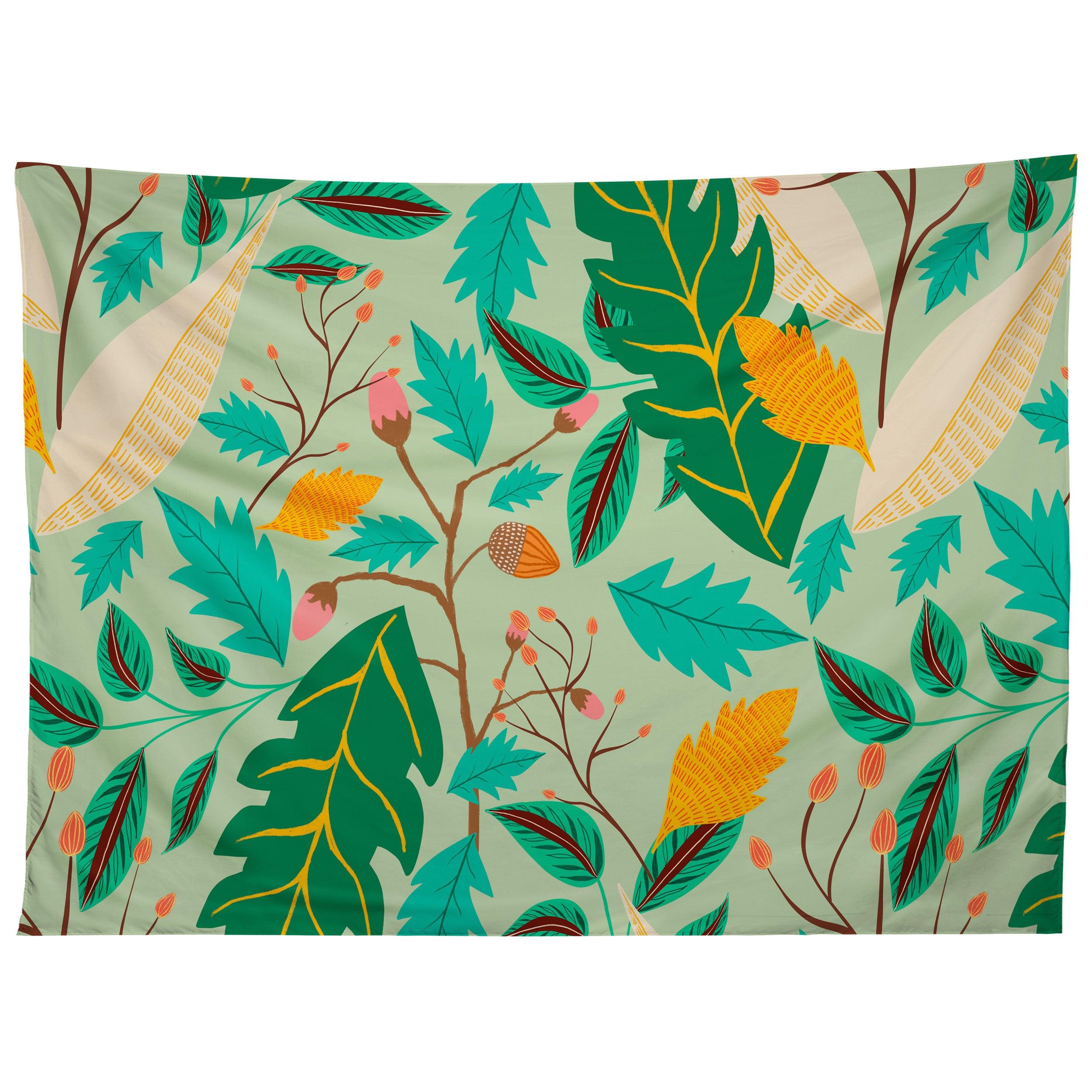 BOTANIC FLORAL 2 tapestry 75x100