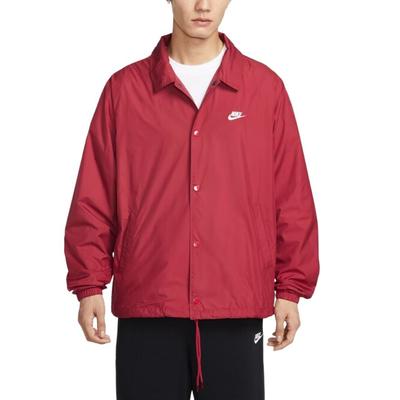 Club Coach Button Loose Collar Woven Jacket Men Jackets FN3317-613