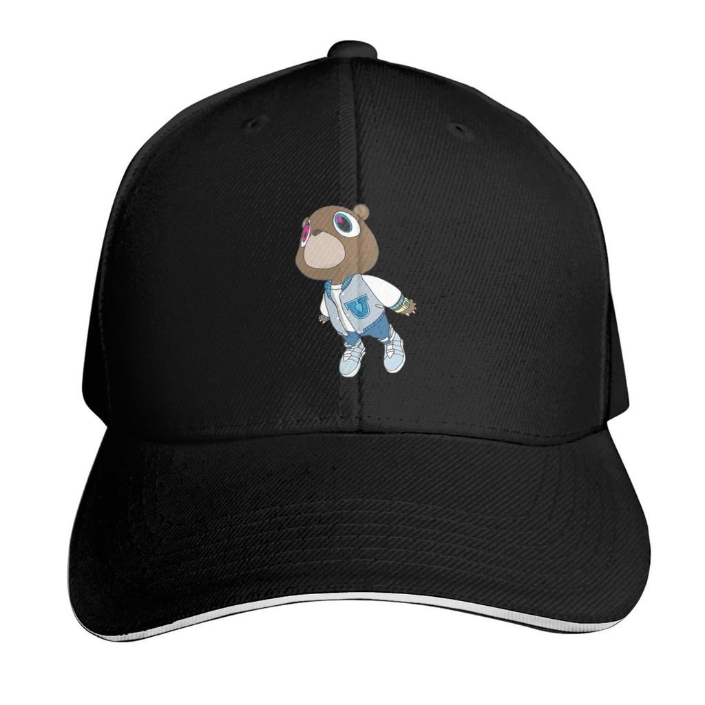 I Miss The Old Kanye West Bear Cap Fashion Casual Baseball Caps Adjustable Hat Hip Hop Summer Unisex Baseball Hats