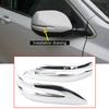 Pair Side Rearview Mirror Stripe Cover Chrome Trim For Honda CR-V CRV 2017-2022
