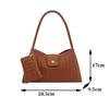 Yogodlns Herbst/Winter Neues Strickmuster Handtasche Retro Eimer Unterarm Hobo Tasche Damen Einzelne Schultertasche