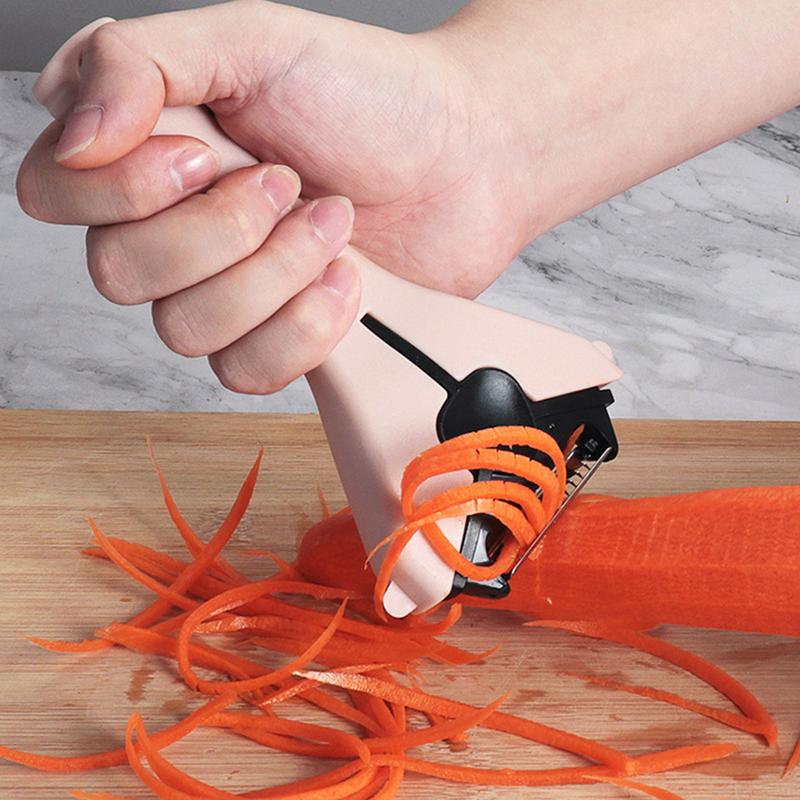 Vegetable Peeler Multifunctional Carrot Peeler Ergonomic Handle Grater Slicer Tool For Potatoes Carrots Pears Kitchen Gadgets