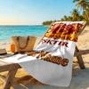 Galatasaray Customize Your Name Beach Towel High Absorbency & Quick-Dry Portable for SwimmingBeachCamping Travel Beach AccessoriesGym