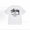 2025 new STU three standards complete spring and summer new tide brand classic cruise printed letters men and women with the same short sleeves
