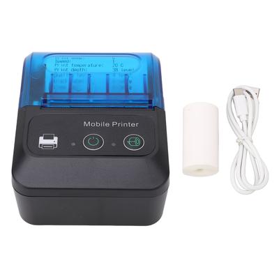 Thermal Printer 2in Thermal Label Printer Machine 203DPI 80mm S 58mm Width for Home