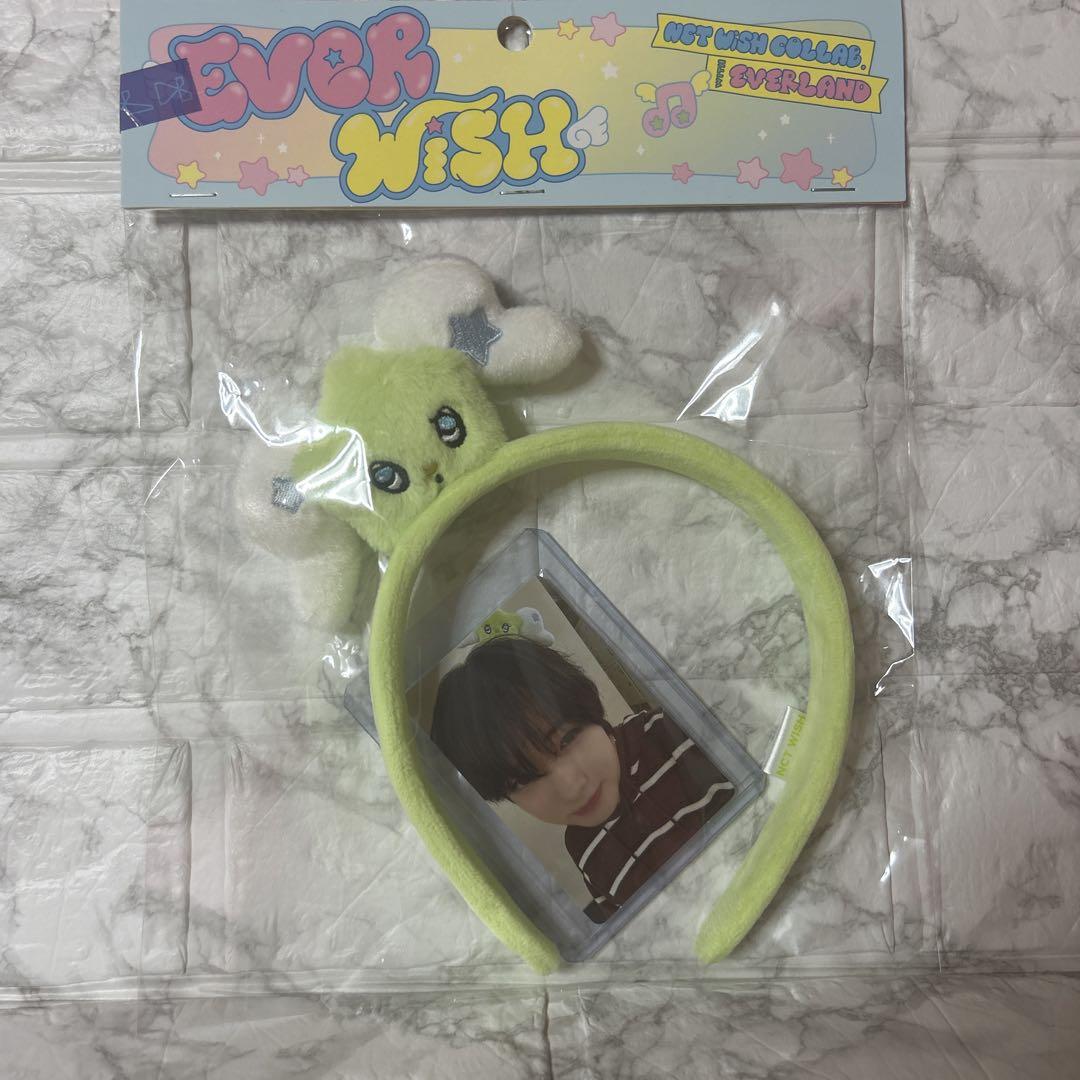 

[Б/У] nct wish сакуя повязка на голову эверленд торговая карточка в комплекте wish