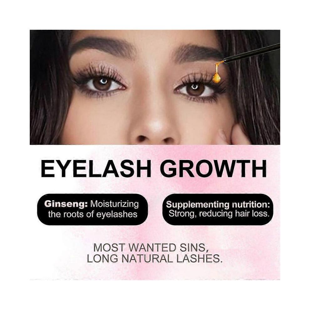 Sins N Lashes Siero per la Crescita delle Ciglia, Porta a Ciglia più Spesse, Lunghe e Forti