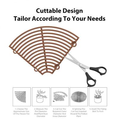 Plant Pot Soil Covers Protector with Nails 19/30/52CM Potted Tools Lids Gardening Supplies Repel Cats from Plants Protects Plant