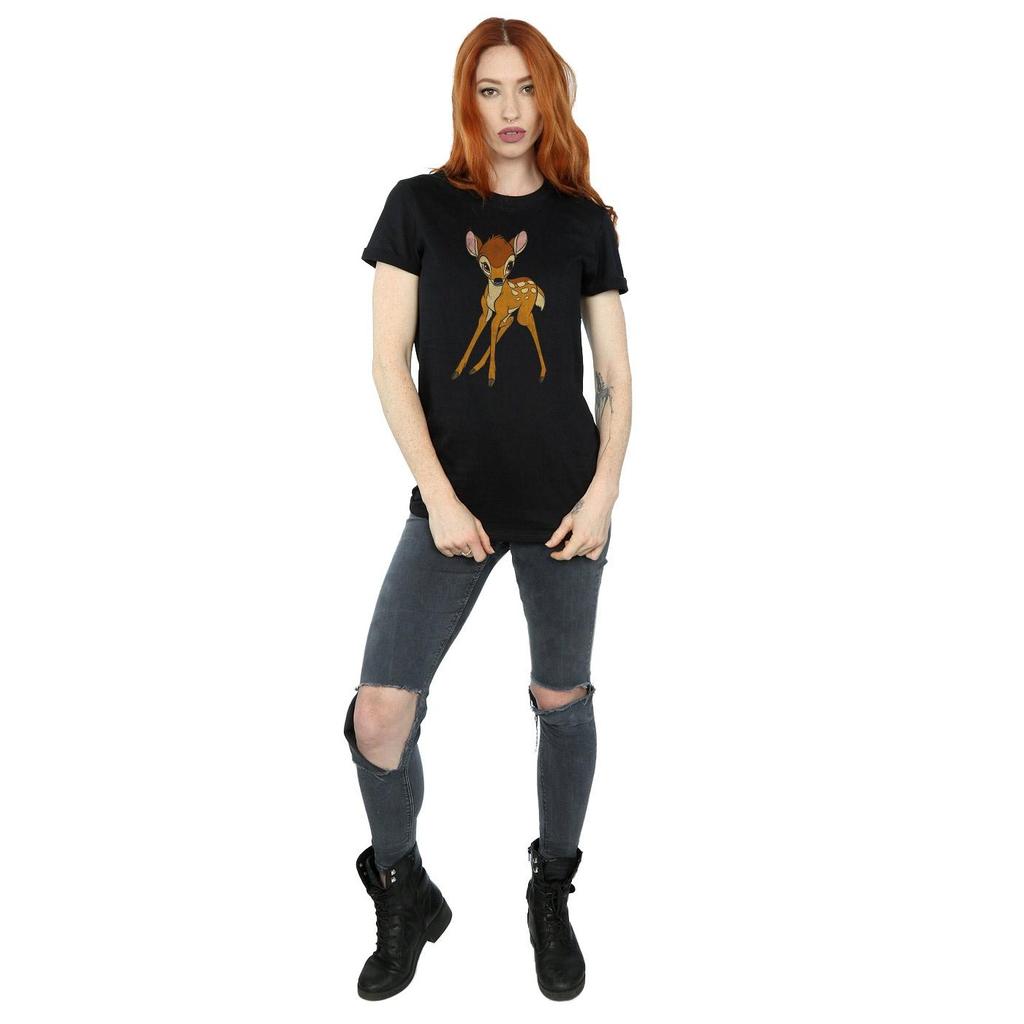 Bambi Womens/Ladies Cotton Boyfriend T-Shirt